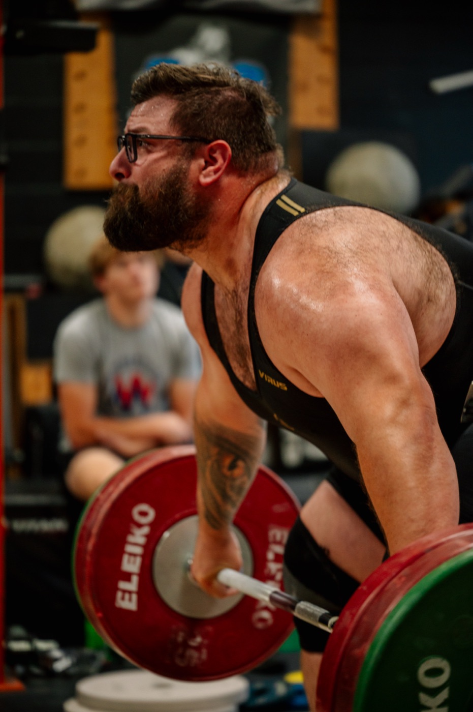 LLC athlete at meet